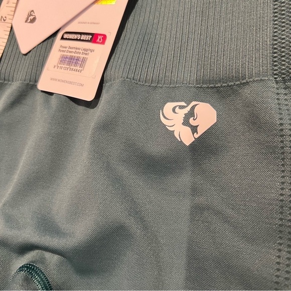 WOMEN’S Best Power Seamless Leggings Forrest Green XS. - Picture 11 of 16